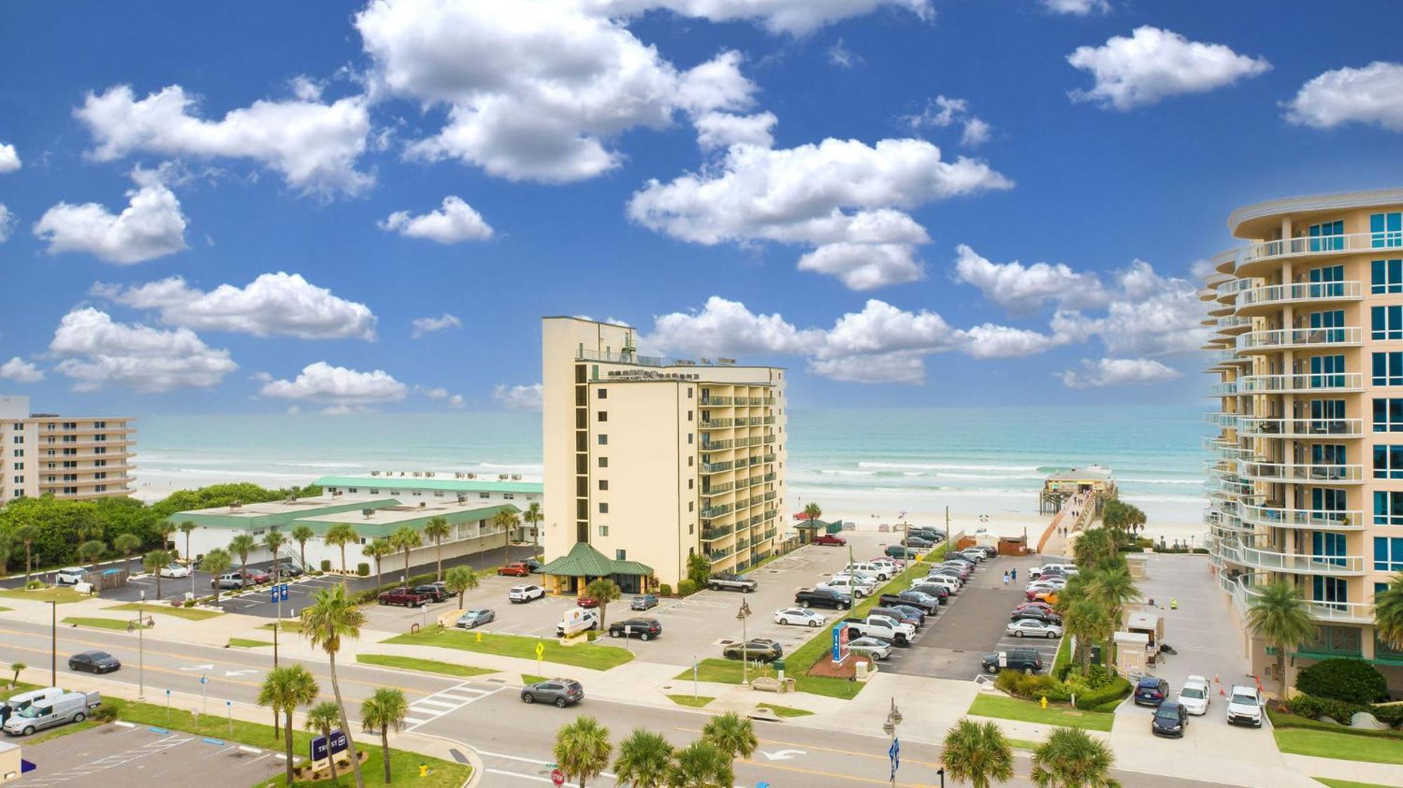 Ocean Views From Your Private Balcony! Sunglow Resort 606 By Brightwild Daytona Beach Shores Exterior foto