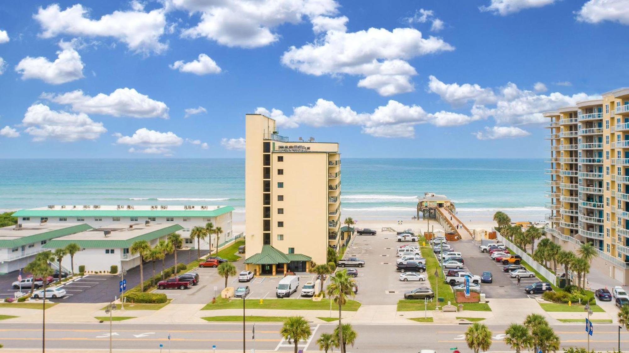 Ocean Views From Your Private Balcony! Sunglow Resort 606 By Brightwild Daytona Beach Shores Exterior foto
