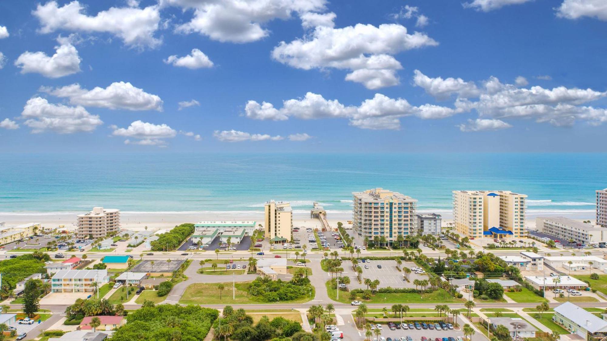Ocean Views From Your Private Balcony! Sunglow Resort 606 By Brightwild Daytona Beach Shores Exterior foto